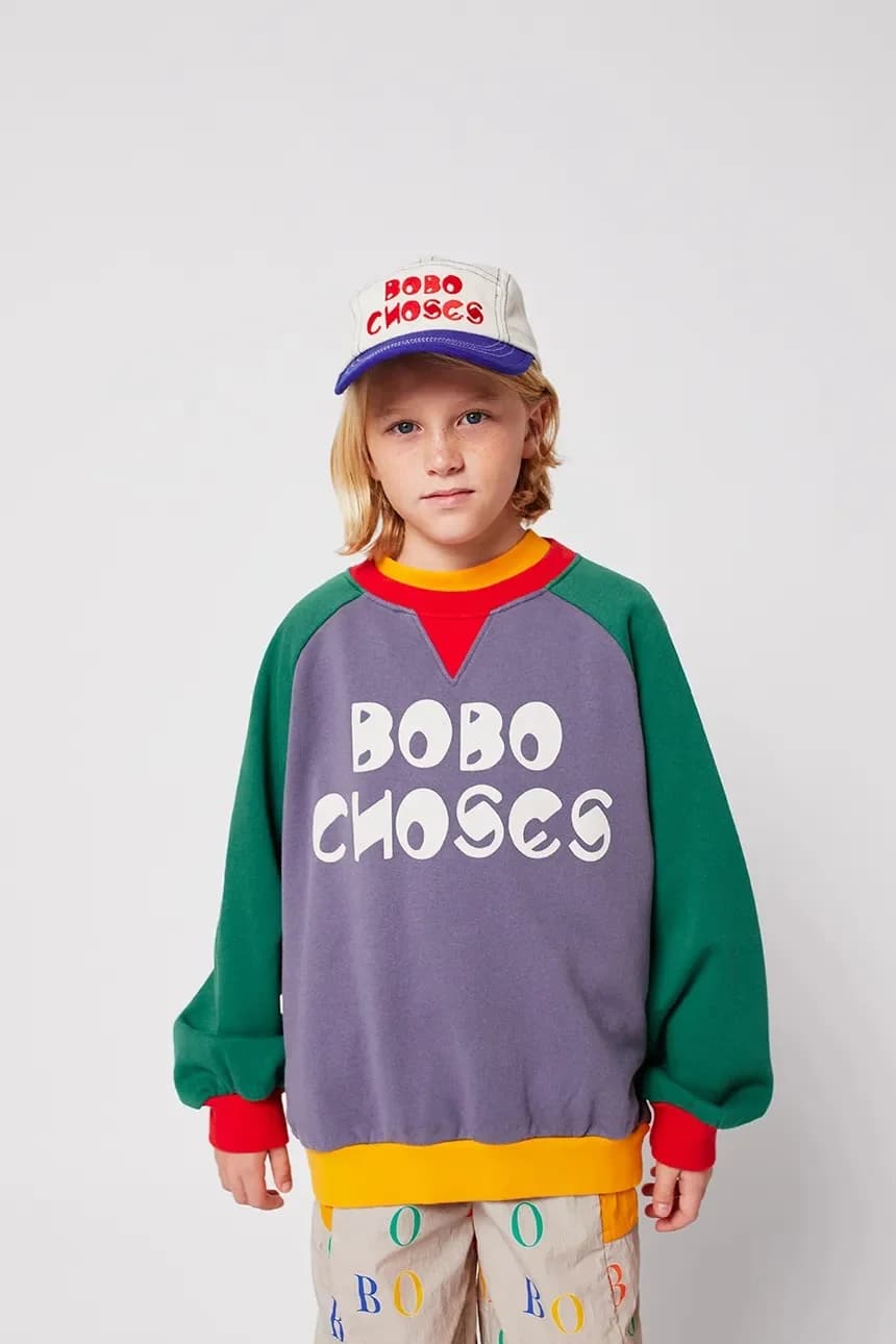 Детская хлопковая толстовка