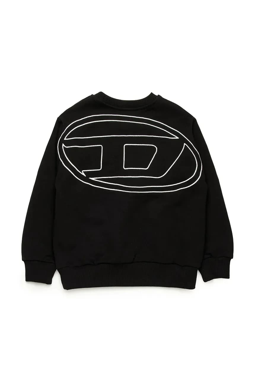 Детская толстовка из хлопка SROBMEGOVALD OVER SEAT-SHIRT