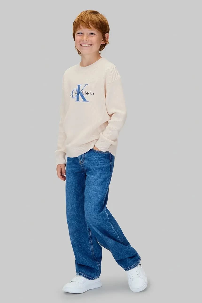 Детский хлопковый свитер - фото 4