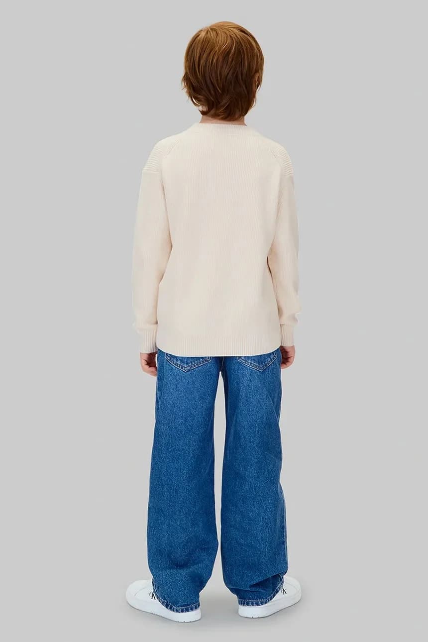 Детский хлопковый свитер - фото 5