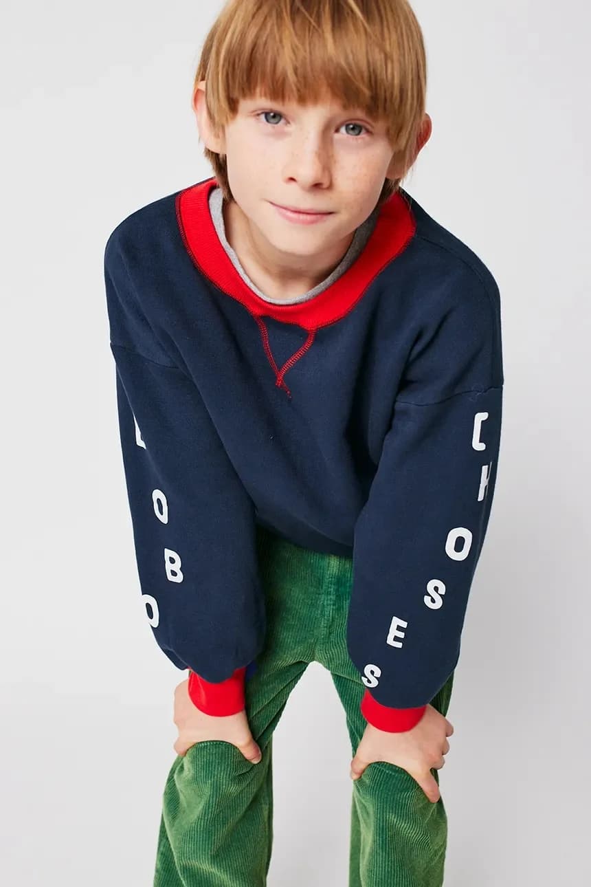 Детская хлопковая толстовка