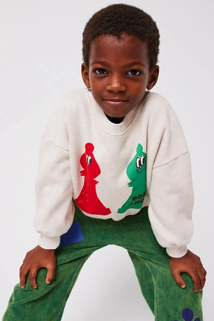 Детская хлопковая толстовка Checkmate - фото 6