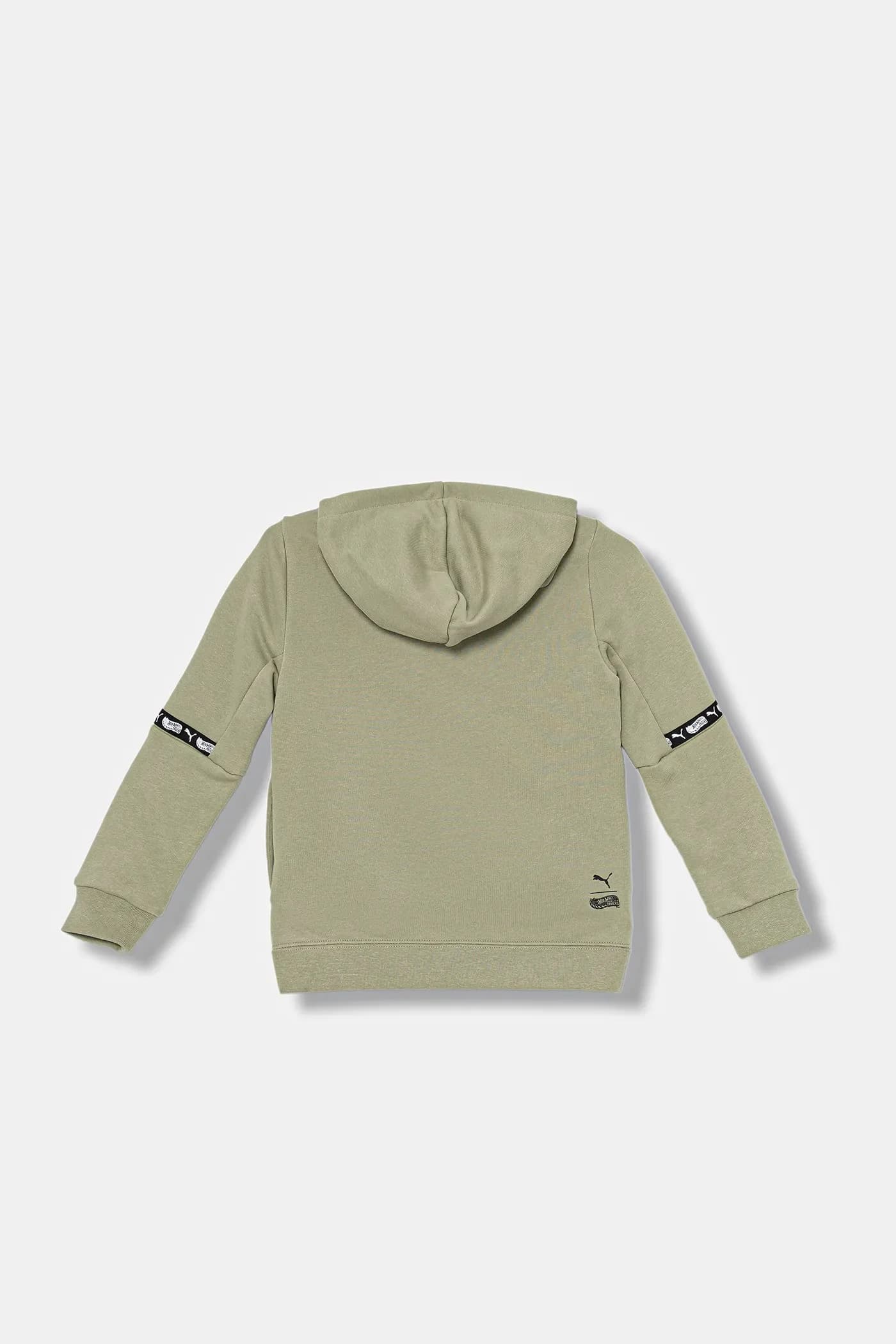 Детская толстовка Puma X HOT WHEELS Graphic Hoodie TR - фото 2