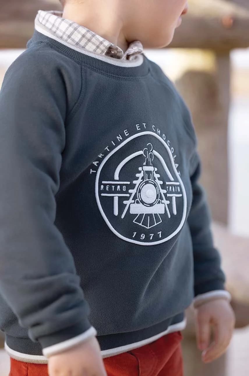 Хлопковая детская толстовка - фото 6