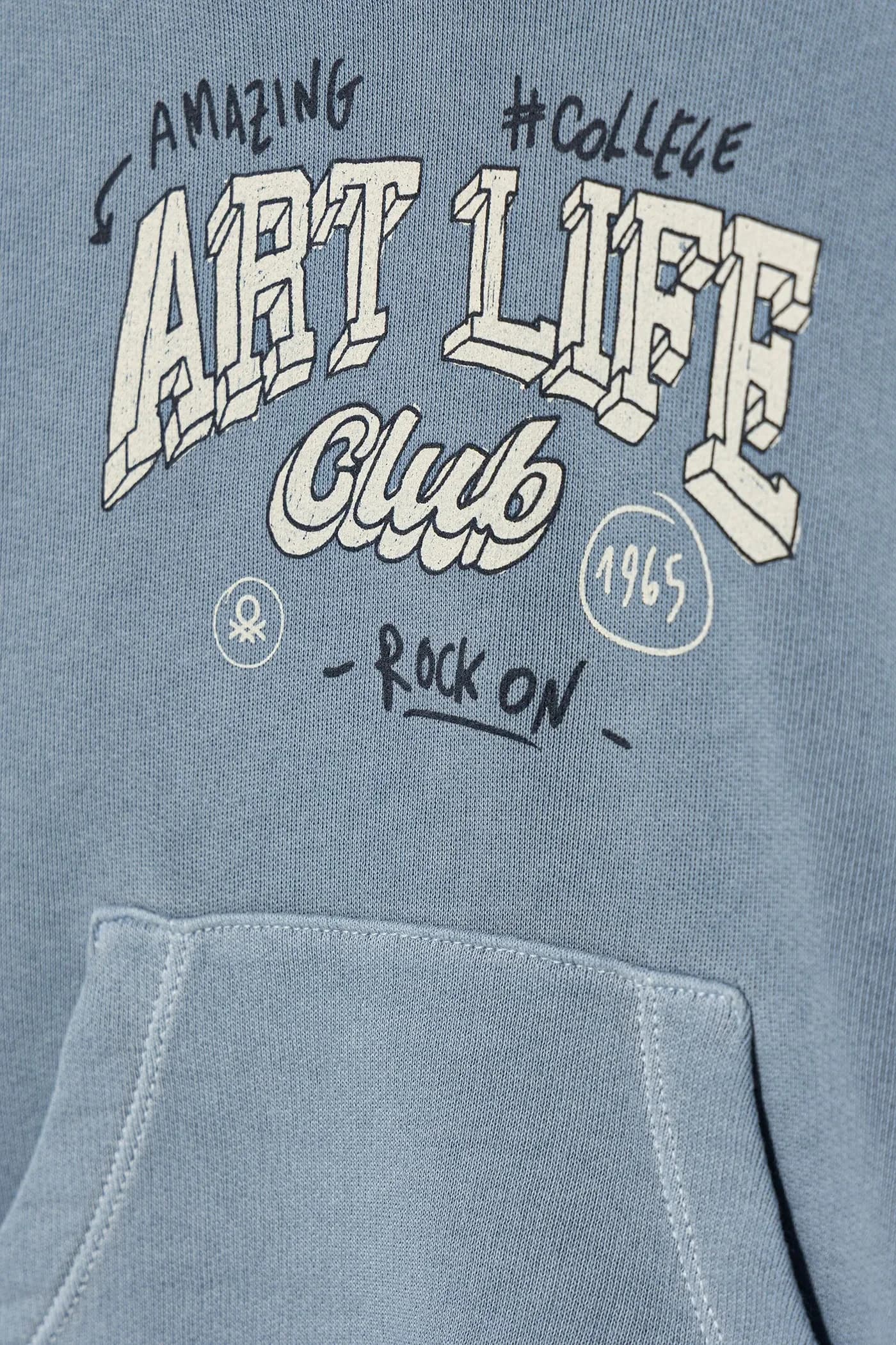 Детская хлопковая толстовка - фото 3