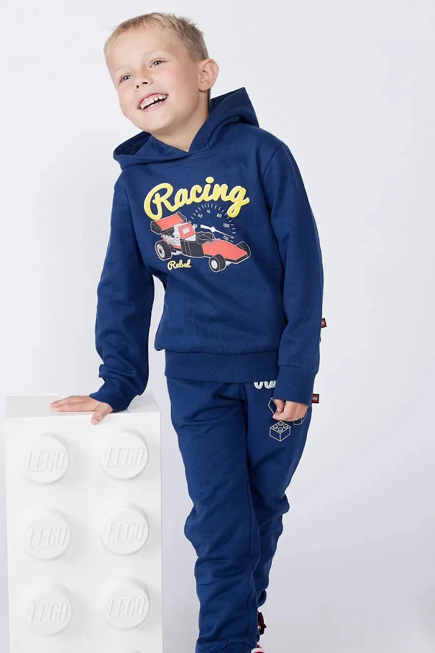 Детская толстовка из хлопка LWSCOUT 708