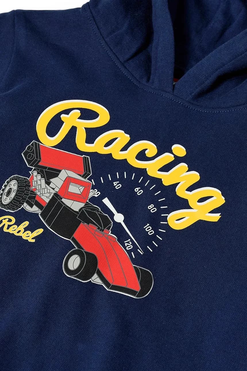 Детская толстовка из хлопка LWSCOUT 708 - фото 4