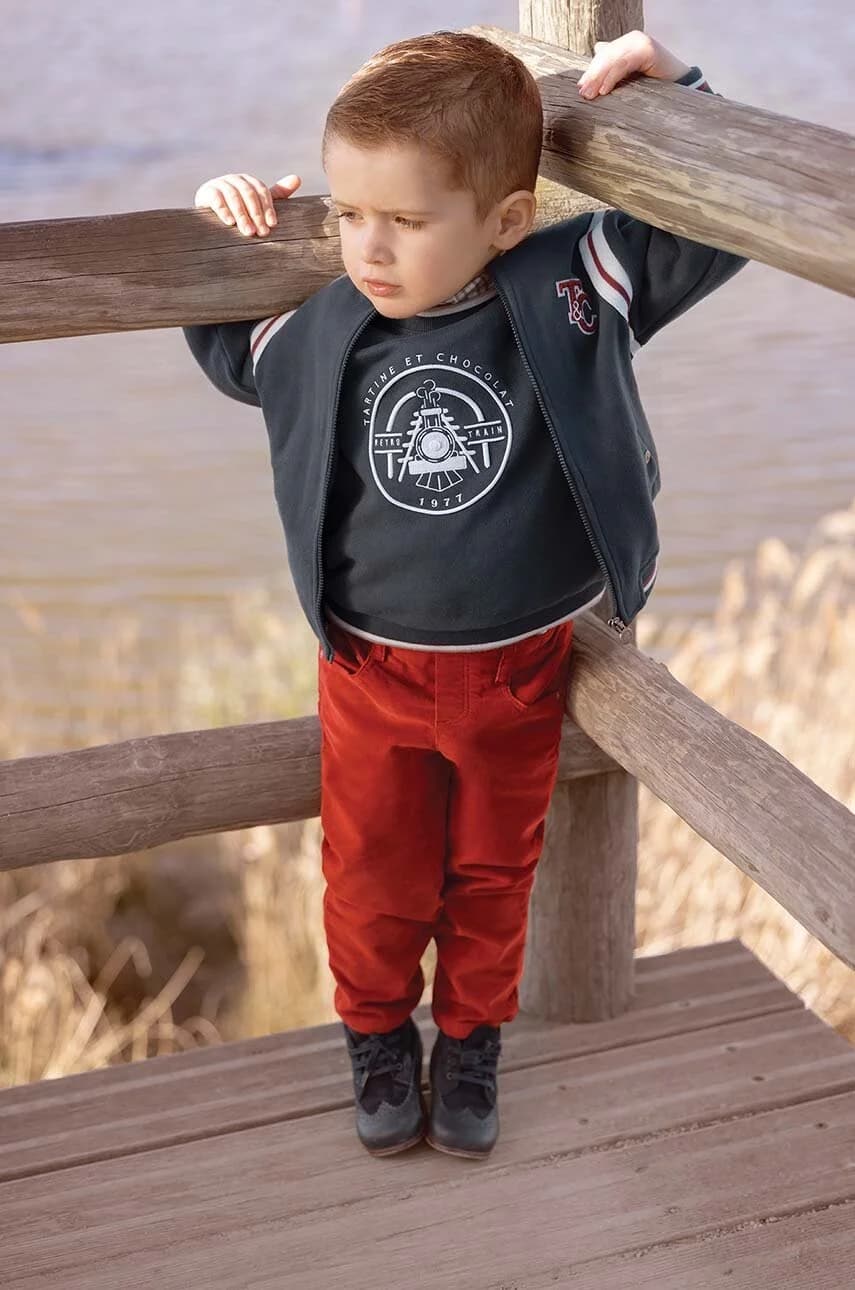 Детская хлопковая толстовка