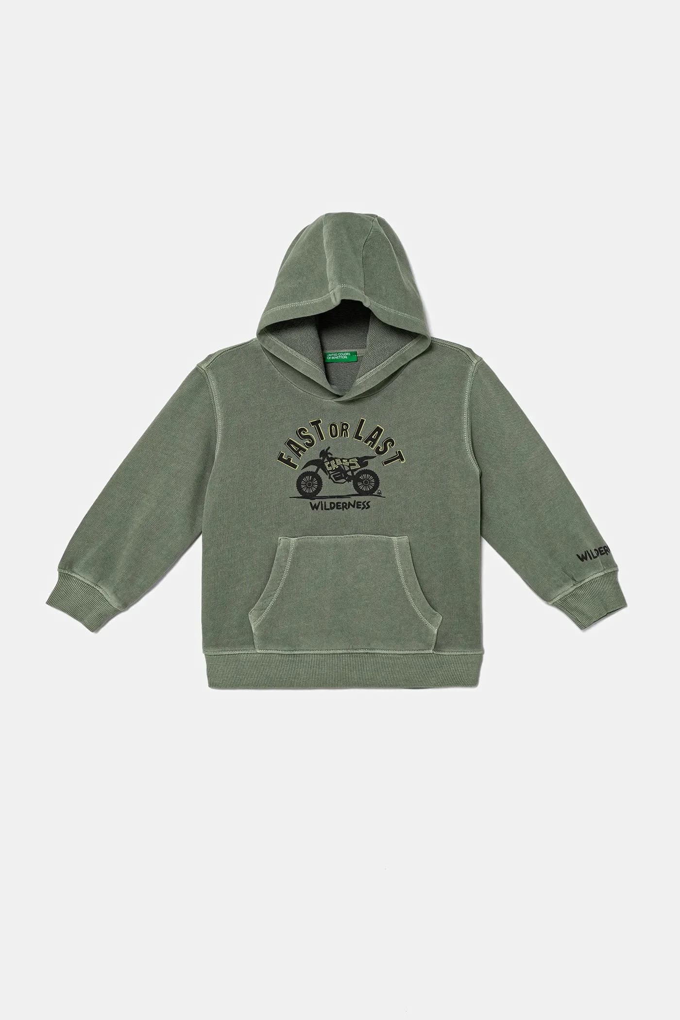 Детская хлопковая толстовка