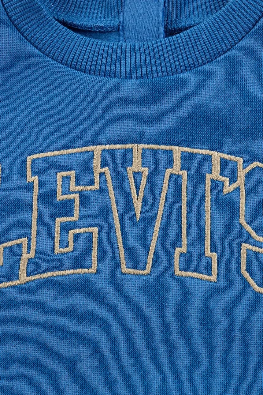 Детская толстовка Levi's SPORTY CREW - фото 4