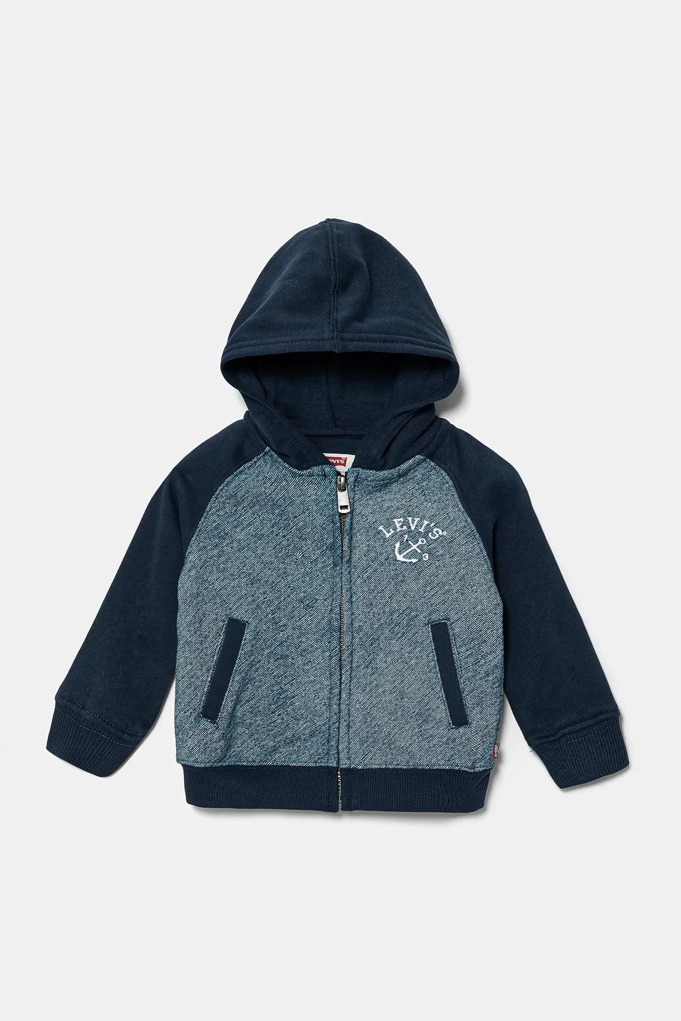 Детский свитшот TROMPE LOEIL DENIM HOODIE