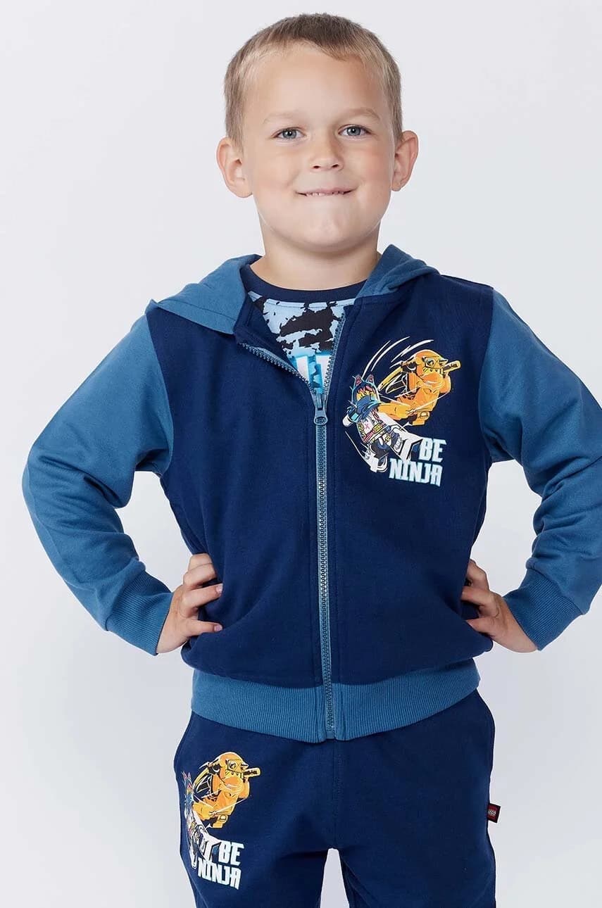 Детская толстовка из хлопка LWSCOUT 607