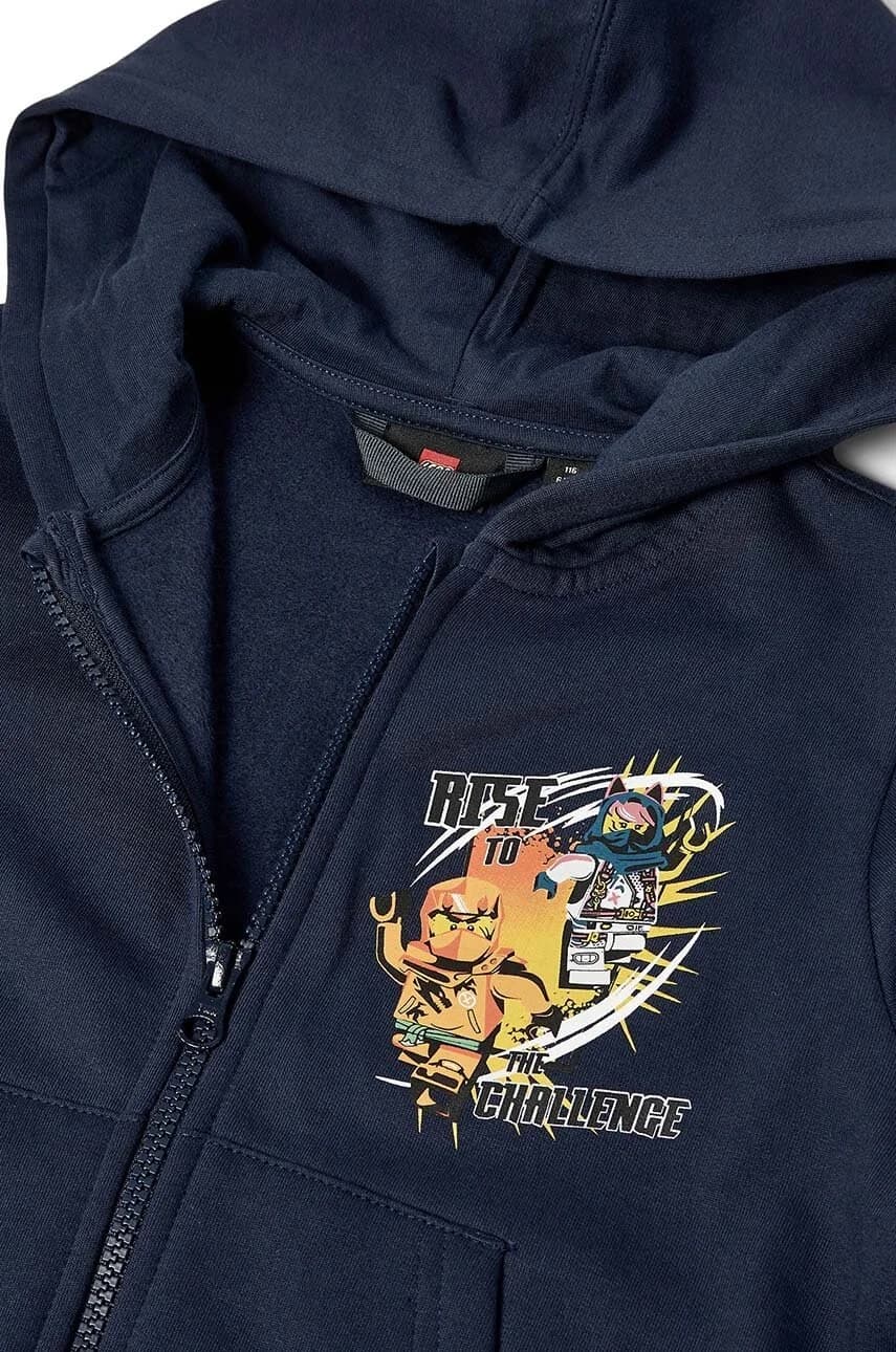 Детская хлопковая толстовка LWSCOUT 613 - фото 3