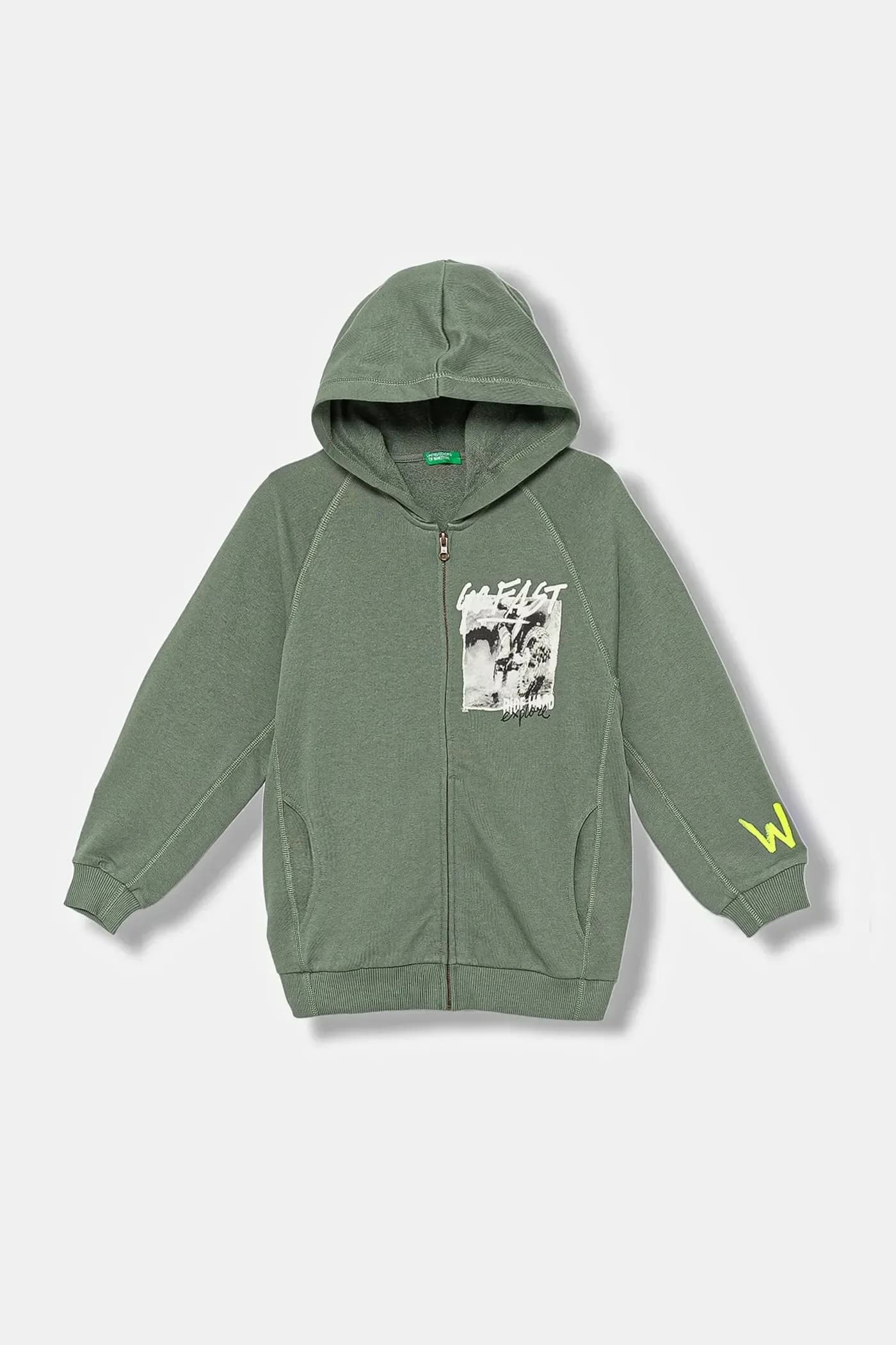 Детская хлопковая толстовка