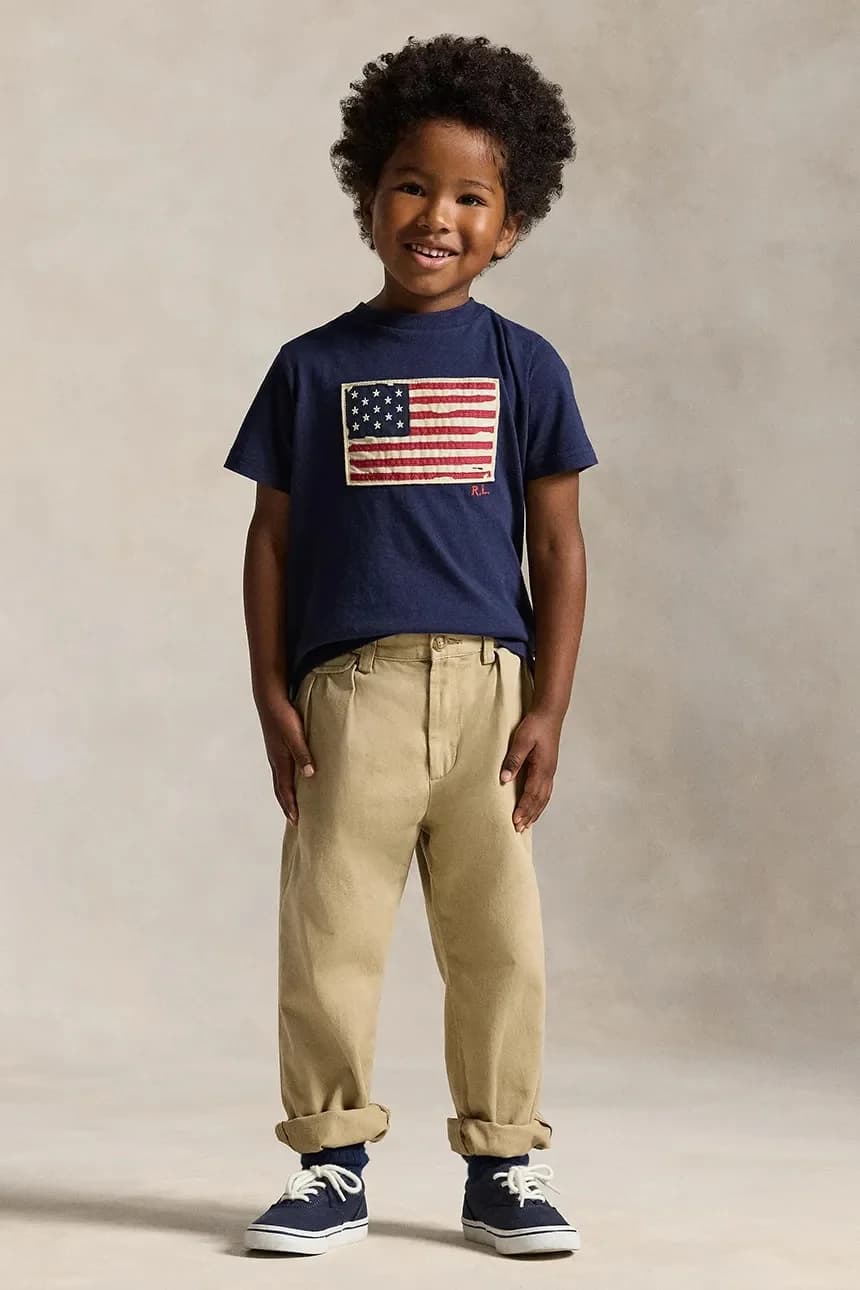 Детская хлопковая футболка