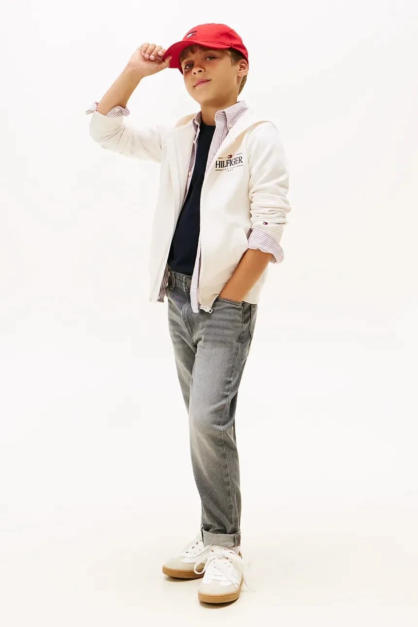 ПРЯМЫЕ детские джинсы - фото 3