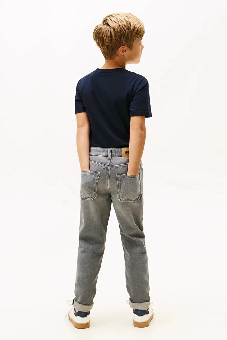 ПРЯМЫЕ детские джинсы - фото 4