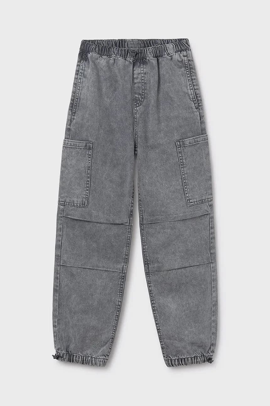 Детские джинсовые джинсы-карго - фото 2