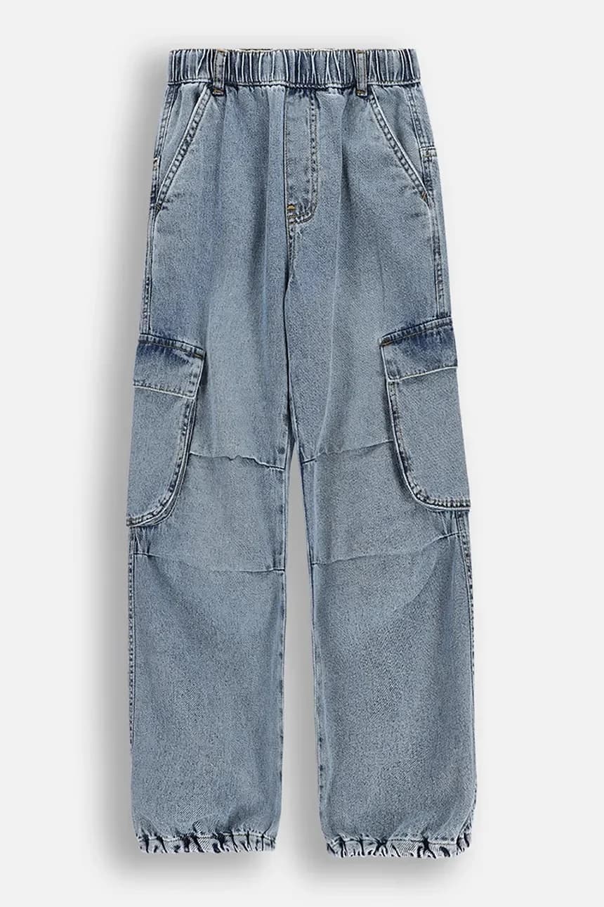 Детские джинсы-джоггеры