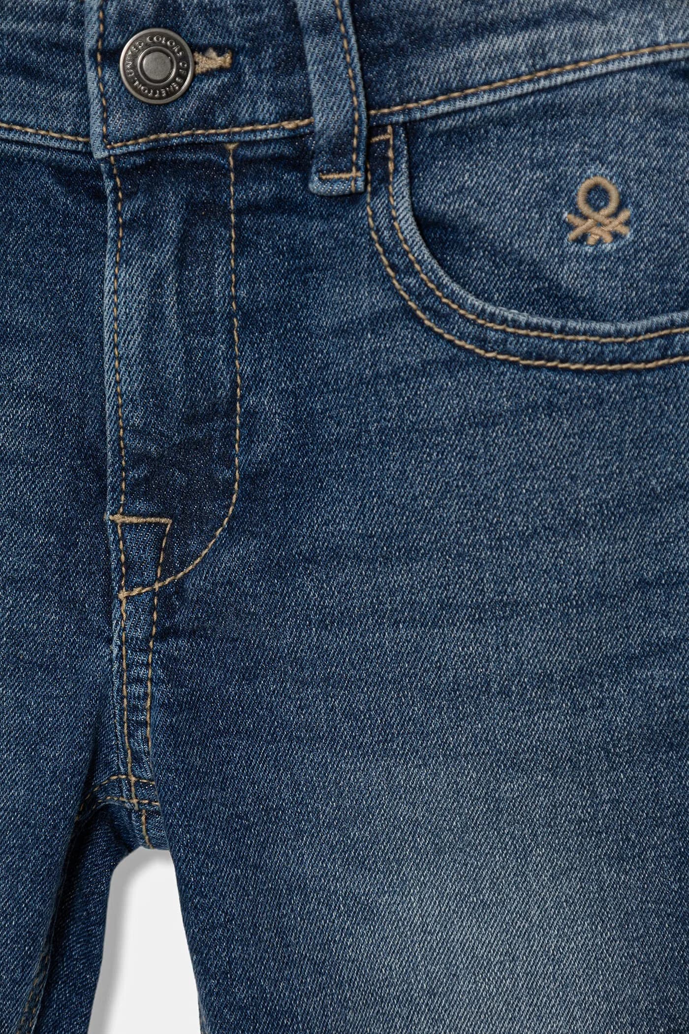 Детские джинсы узкого кроя - фото 3