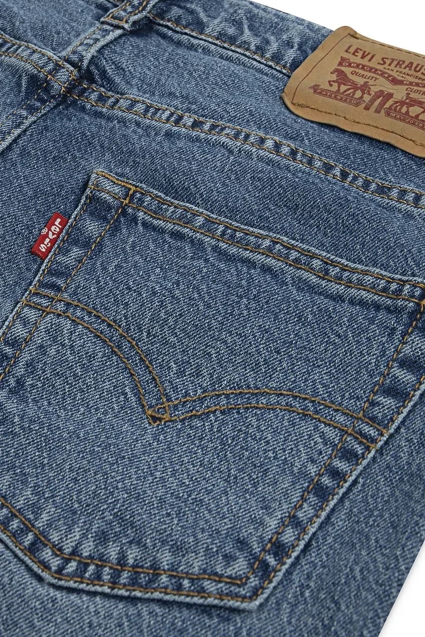 Детские джинсы 555 РАССЛАБЛЕННЫЕ ПРЯМЫЕ ДЖИНСЫ - фото 3