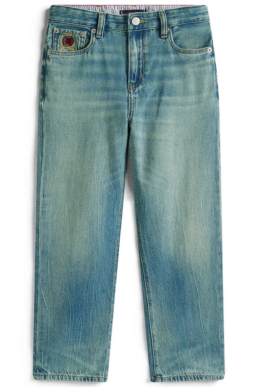 СОВРЕМЕННЫЕ ПРЯМЫЕ детские джинсы - фото 2