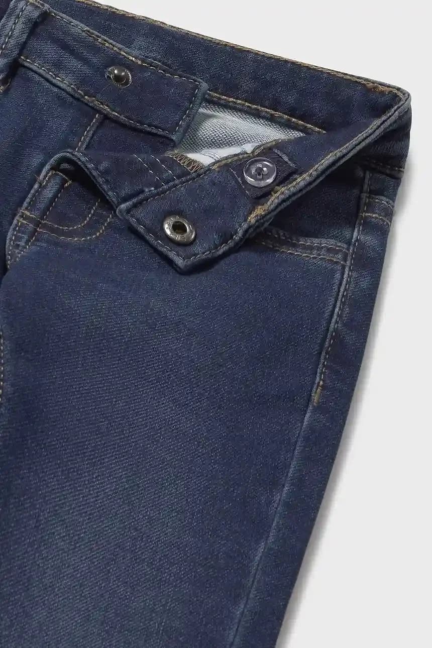 Детские джинсы из мягкого денима. - фото 4