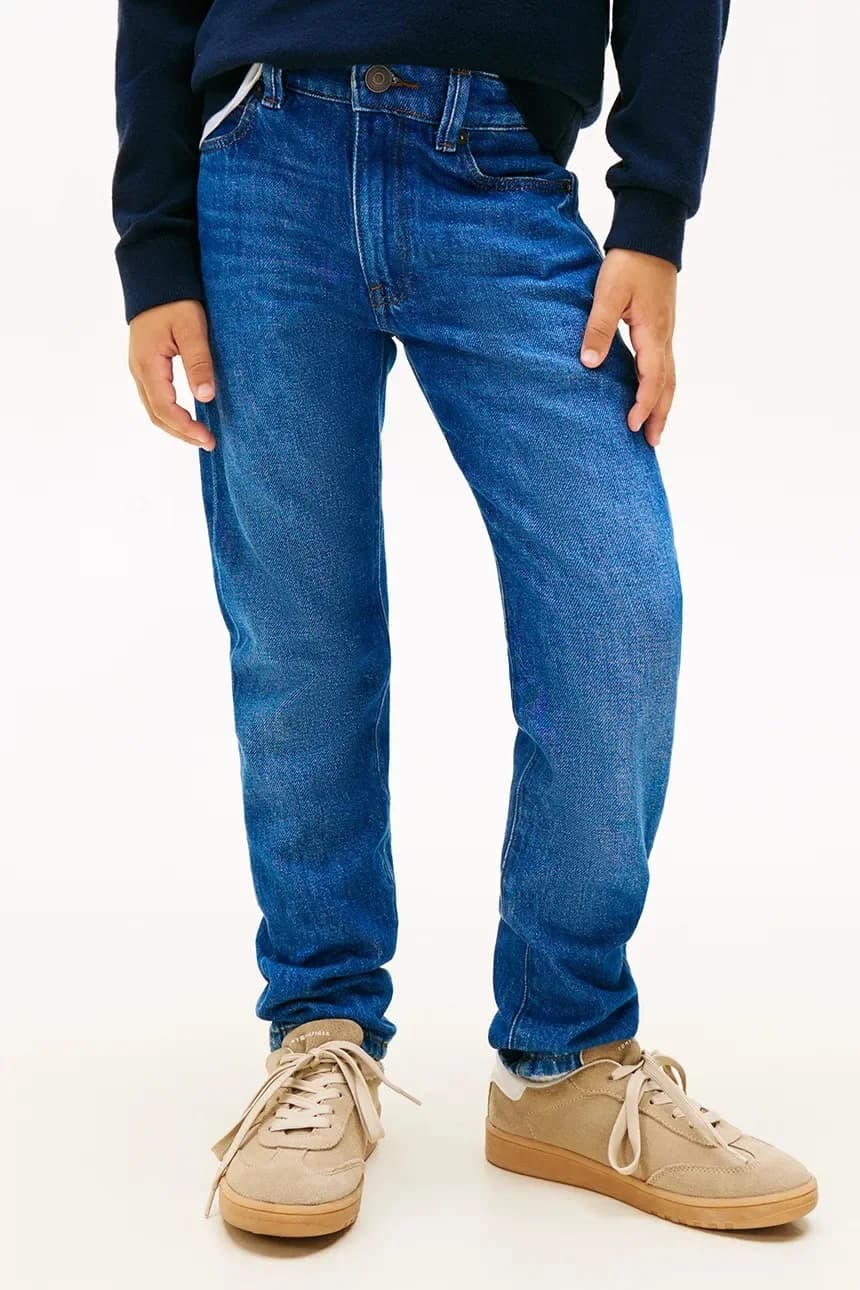 СОВРЕМЕННЫЕ ПРЯМЫЕ детские джинсы - фото 3