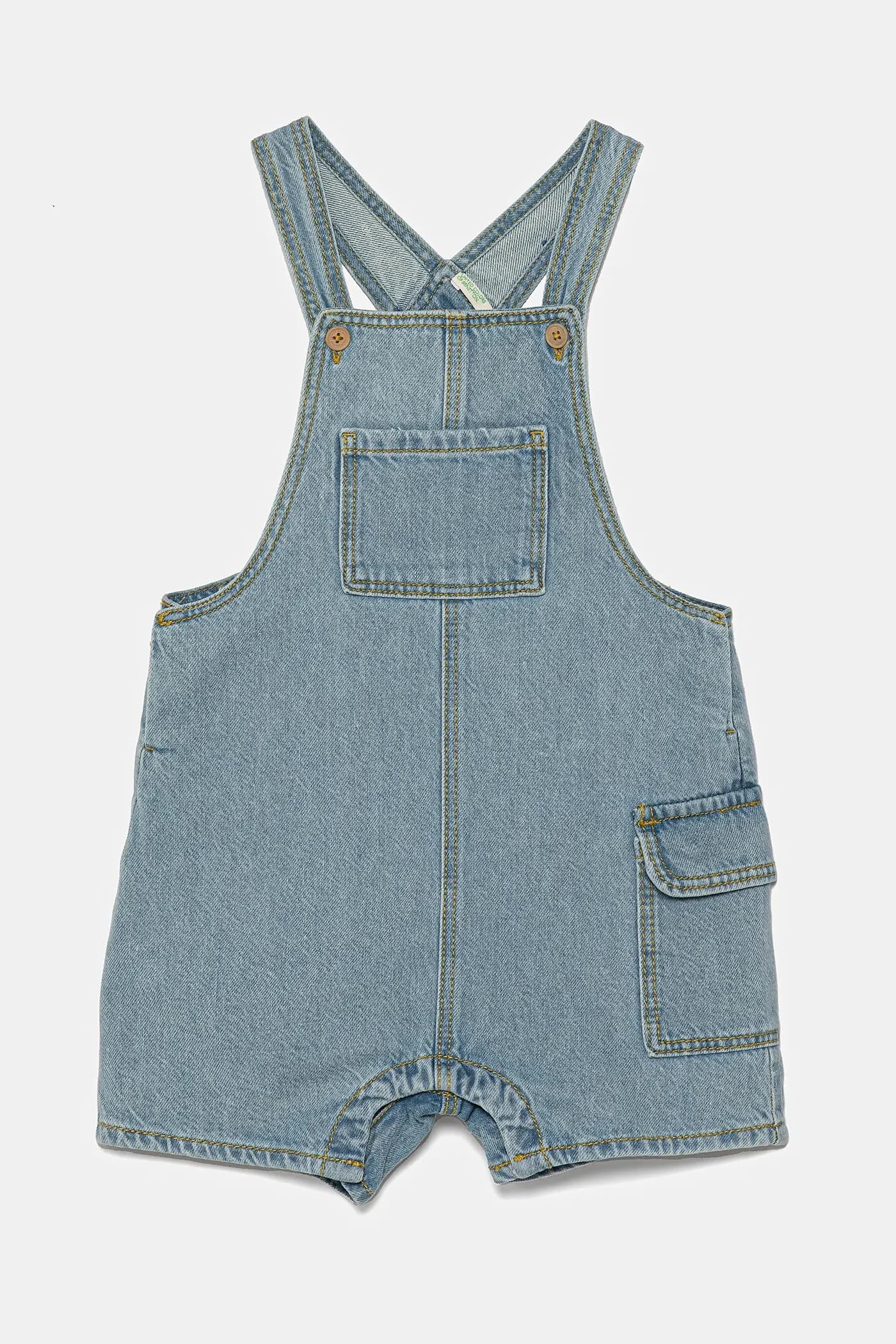 Детские джинсовые комбинезоны