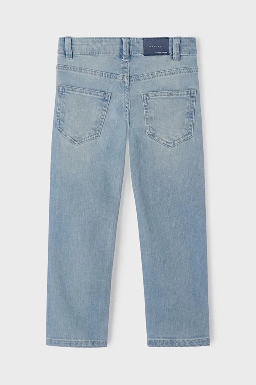 Детские джинсы стандартного кроя - фото 3
