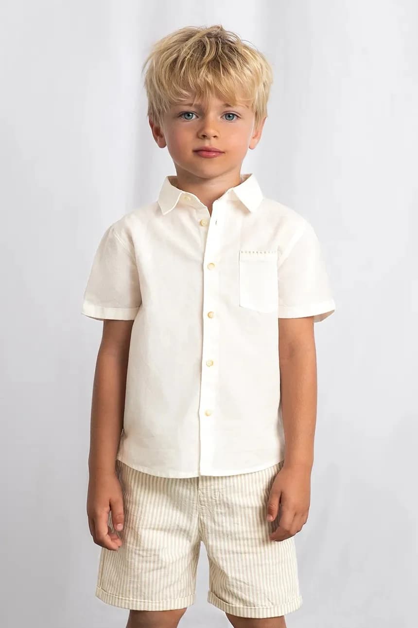 Детский комплект с оттенком льна
