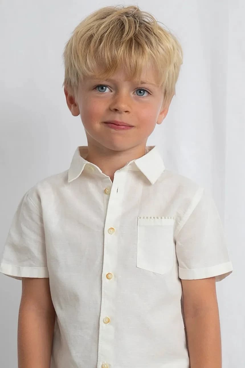 Детский комплект с оттенком льна - фото 6