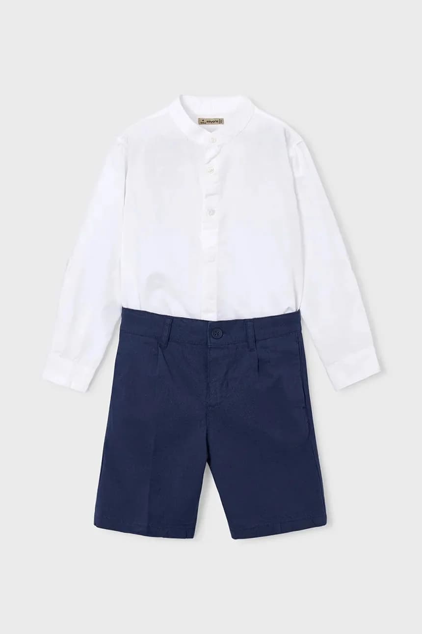 Детский комплект из смесового льна