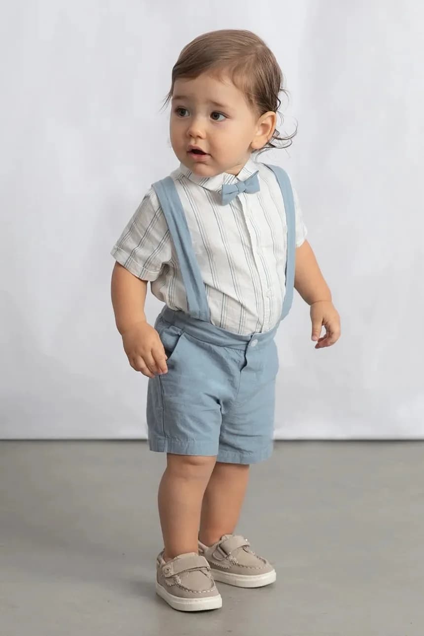 Хлопковый детский комплект - фото 7