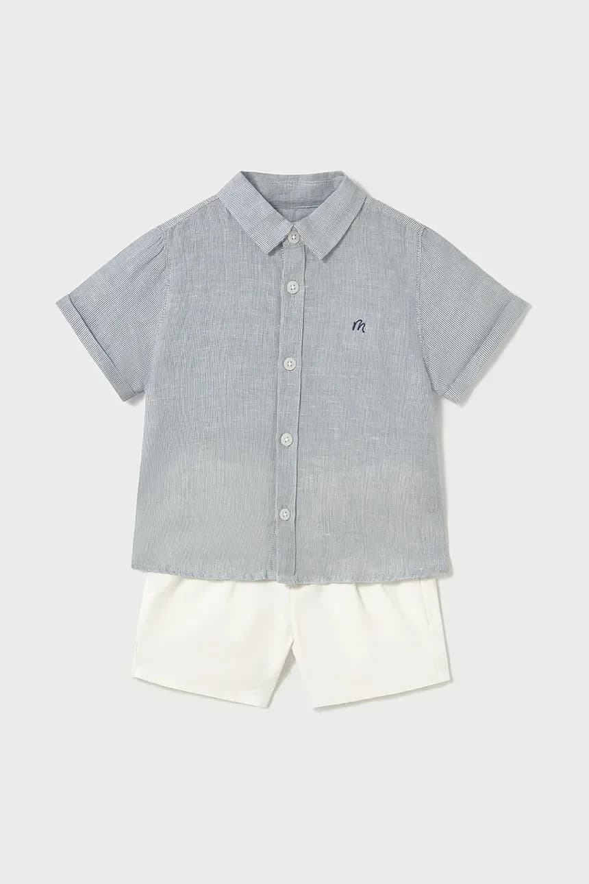 Детский комплект с оттенком льна - фото 2