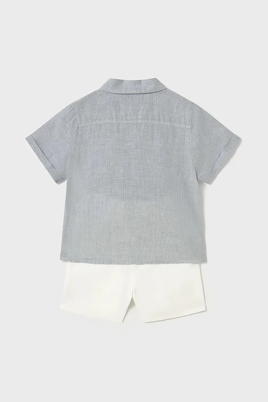 Детский комплект с оттенком льна - фото 3