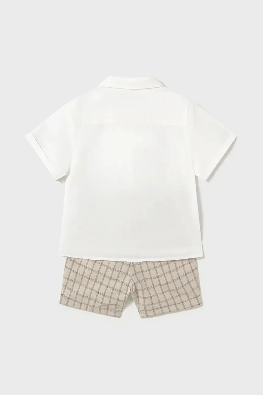 Детский комплект с оттенком льна - фото 2