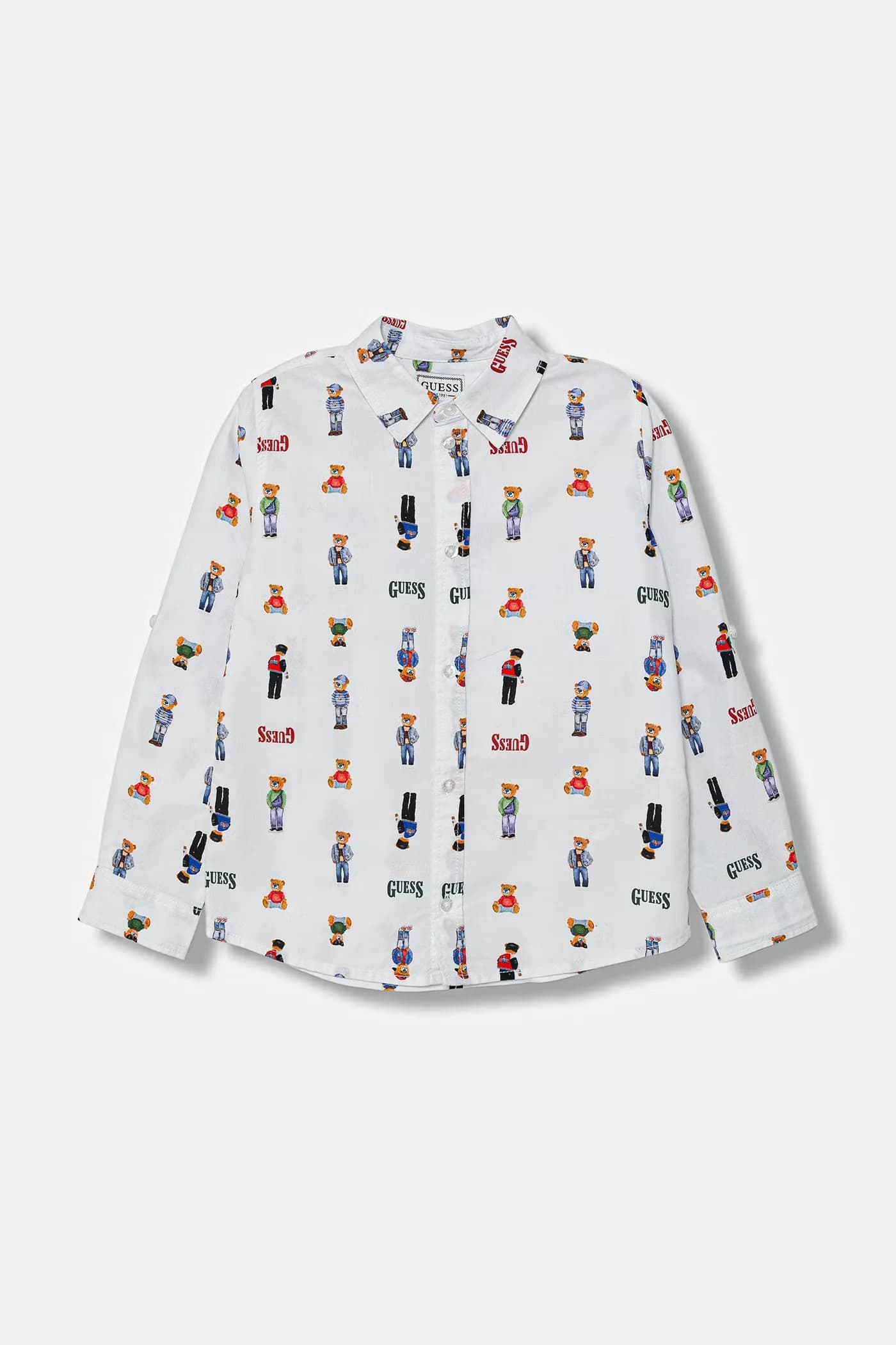 Детская хлопковая рубашка