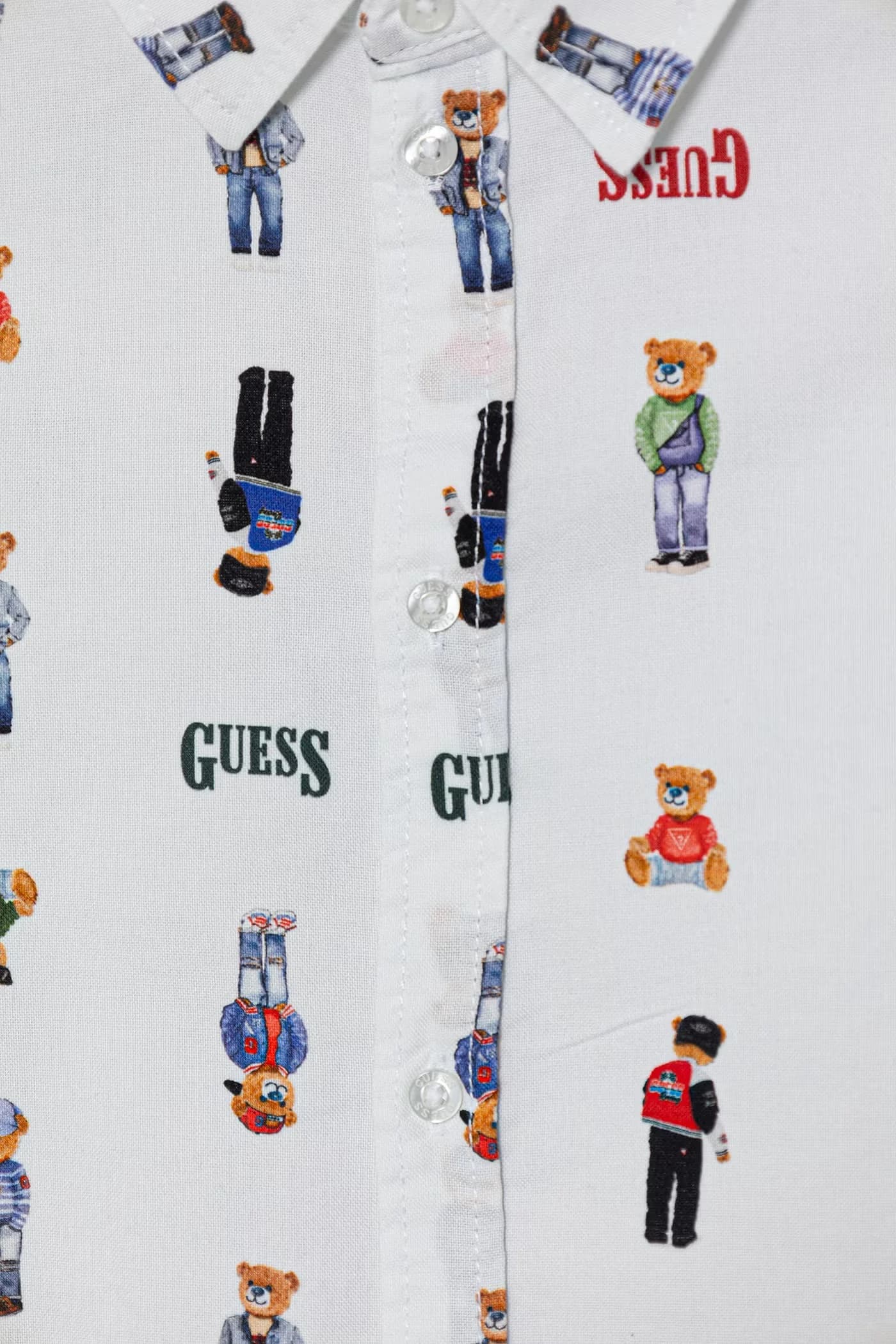 Детская хлопковая рубашка - фото 3