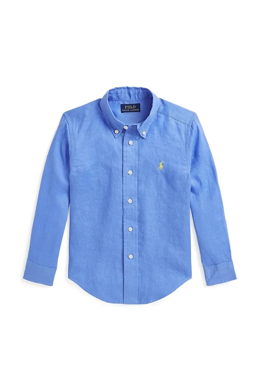 Детская льняная рубашка