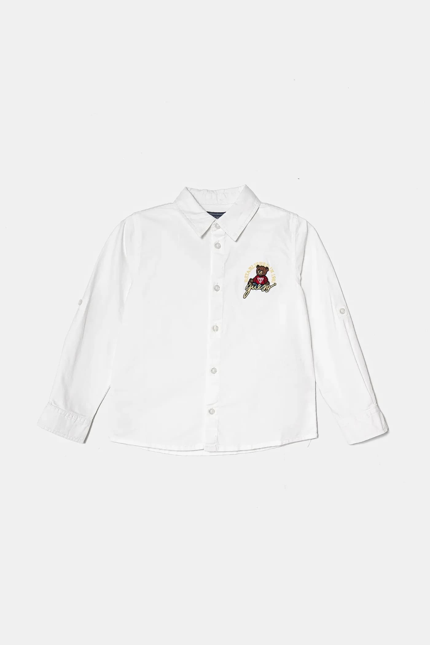 Детская хлопковая рубашка