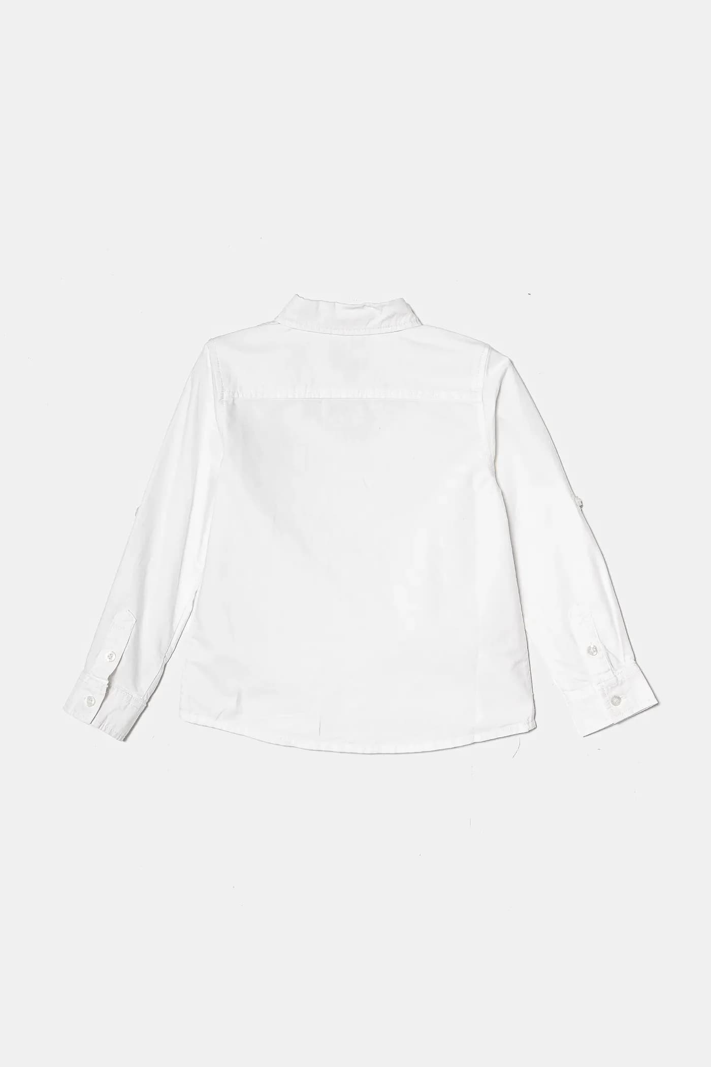 Детская хлопковая рубашка - фото 2