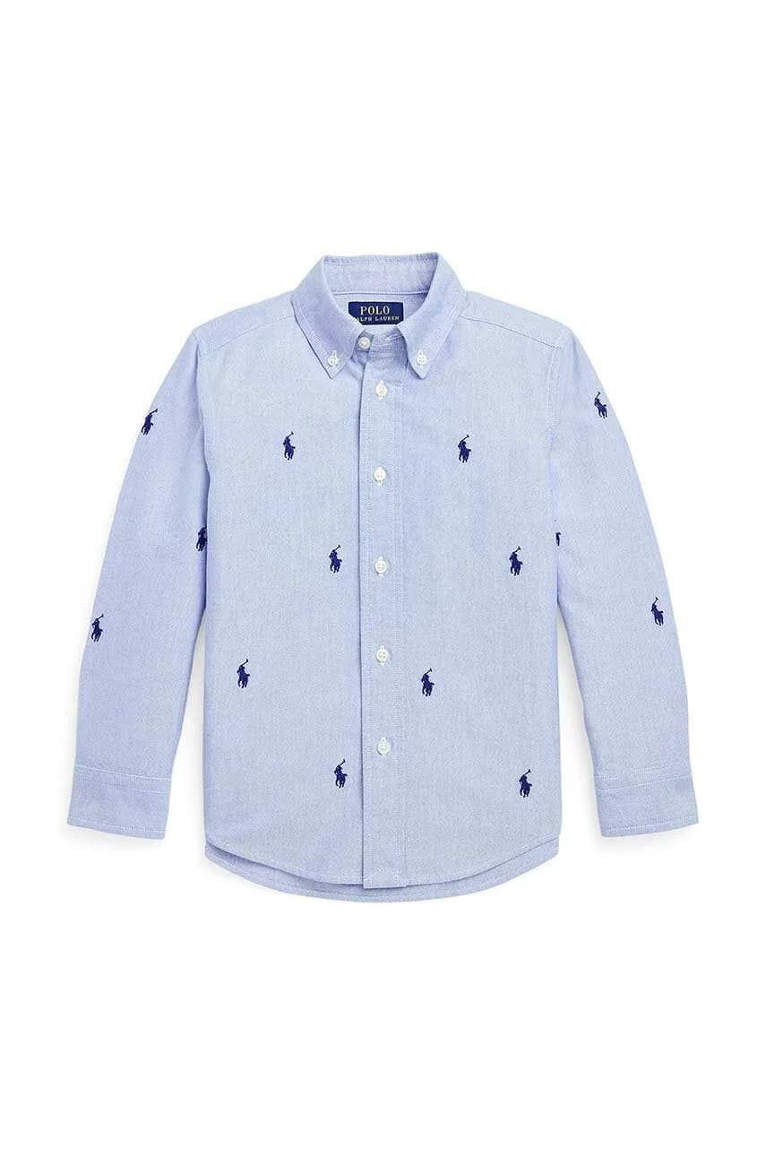 Детская хлопковая рубашка - фото 2