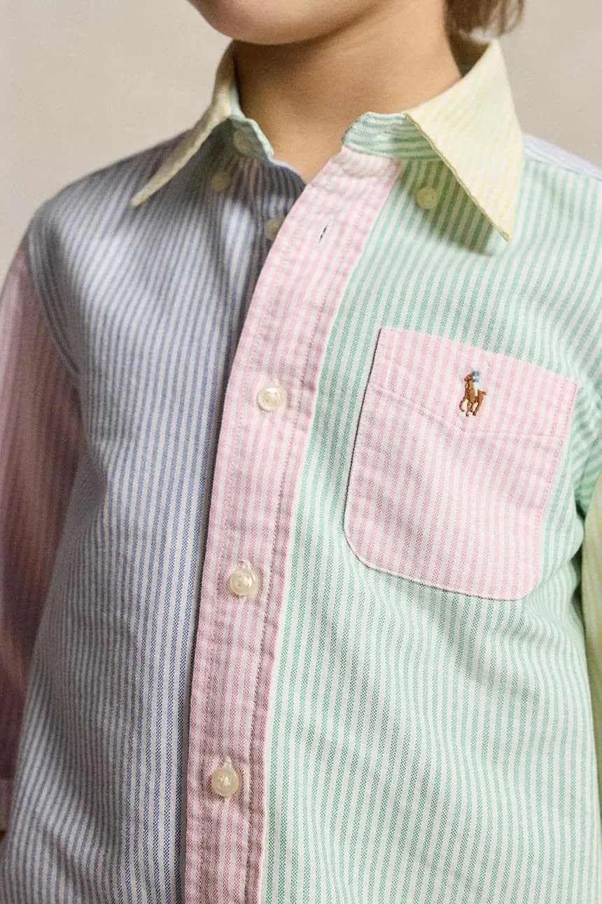 Детская хлопковая рубашка - фото 5