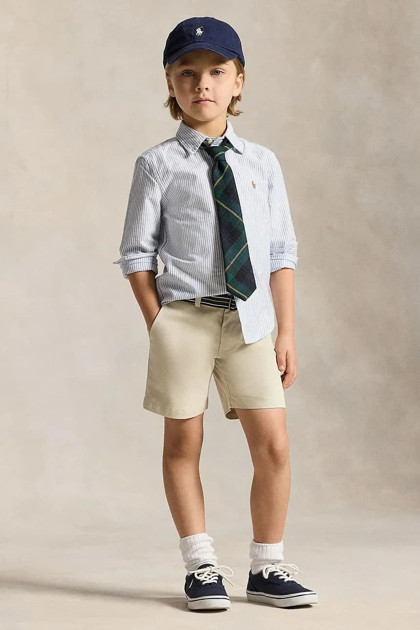 Детская хлопковая рубашка - фото 4