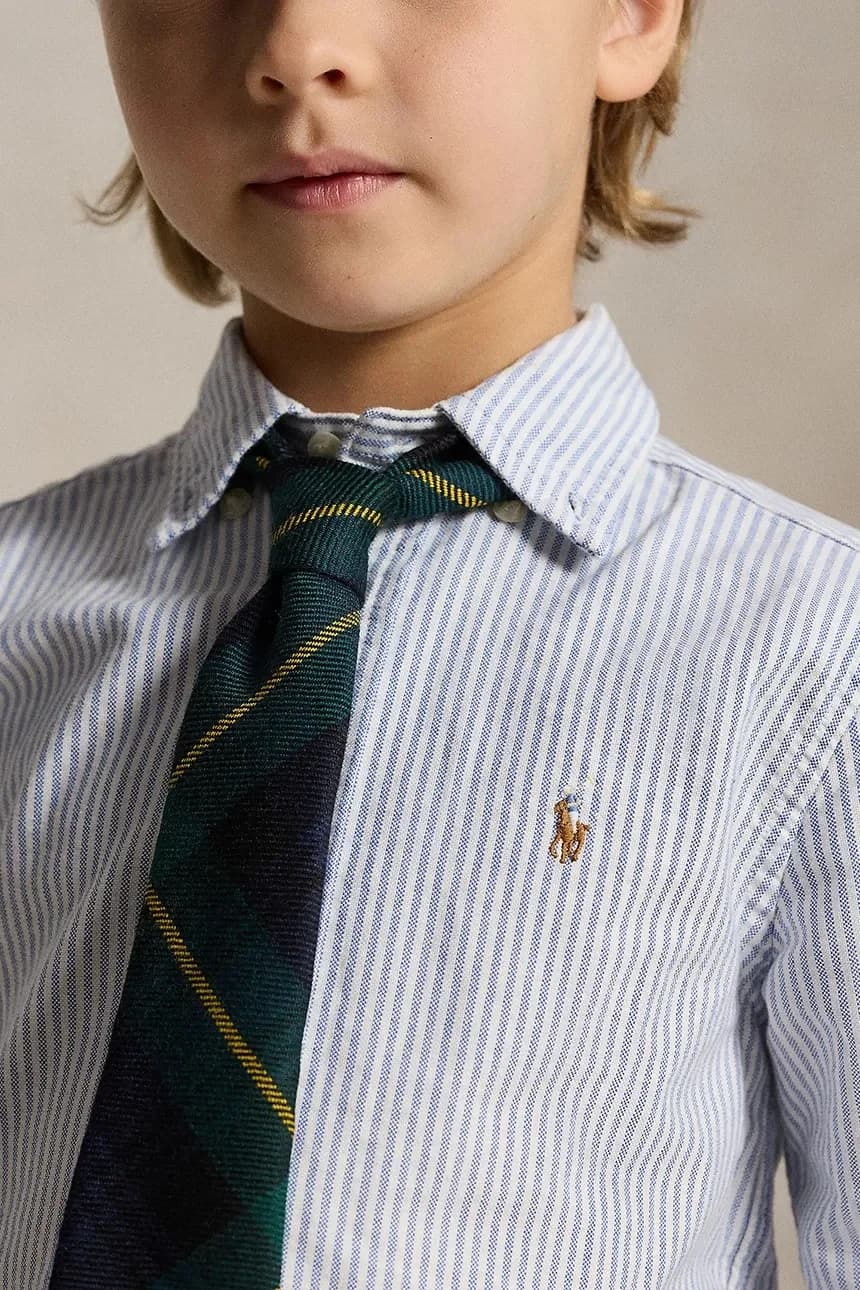 Детская хлопковая рубашка - фото 5