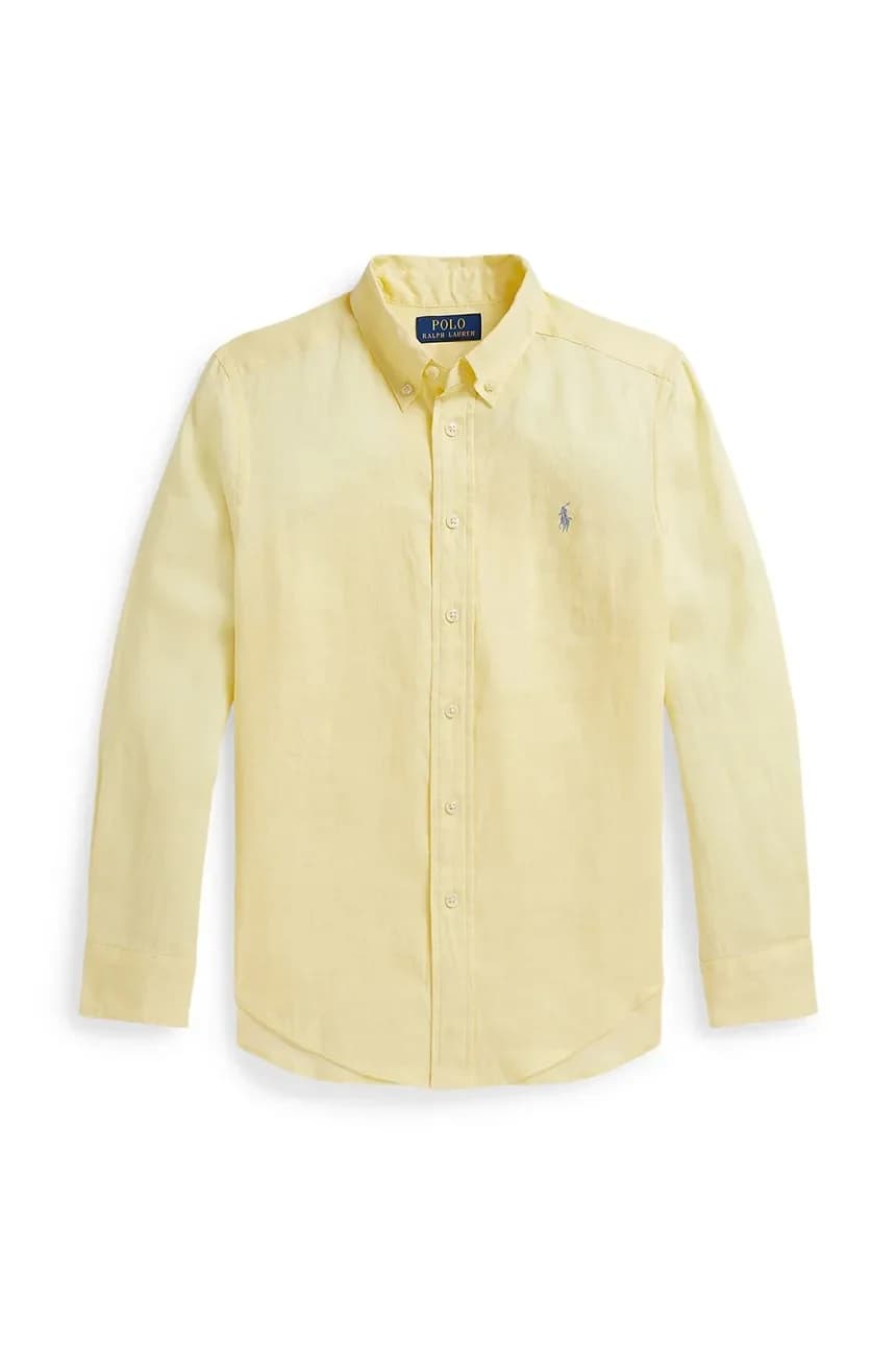 Детская льняная рубашка