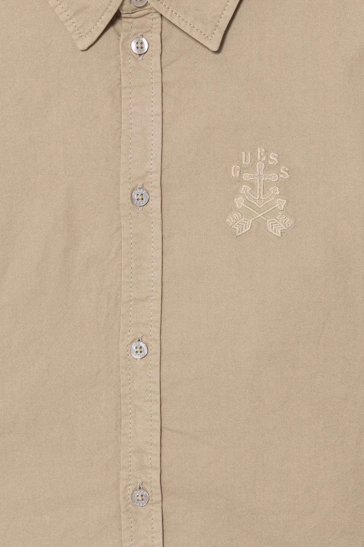 Детская хлопковая рубашка - фото 3