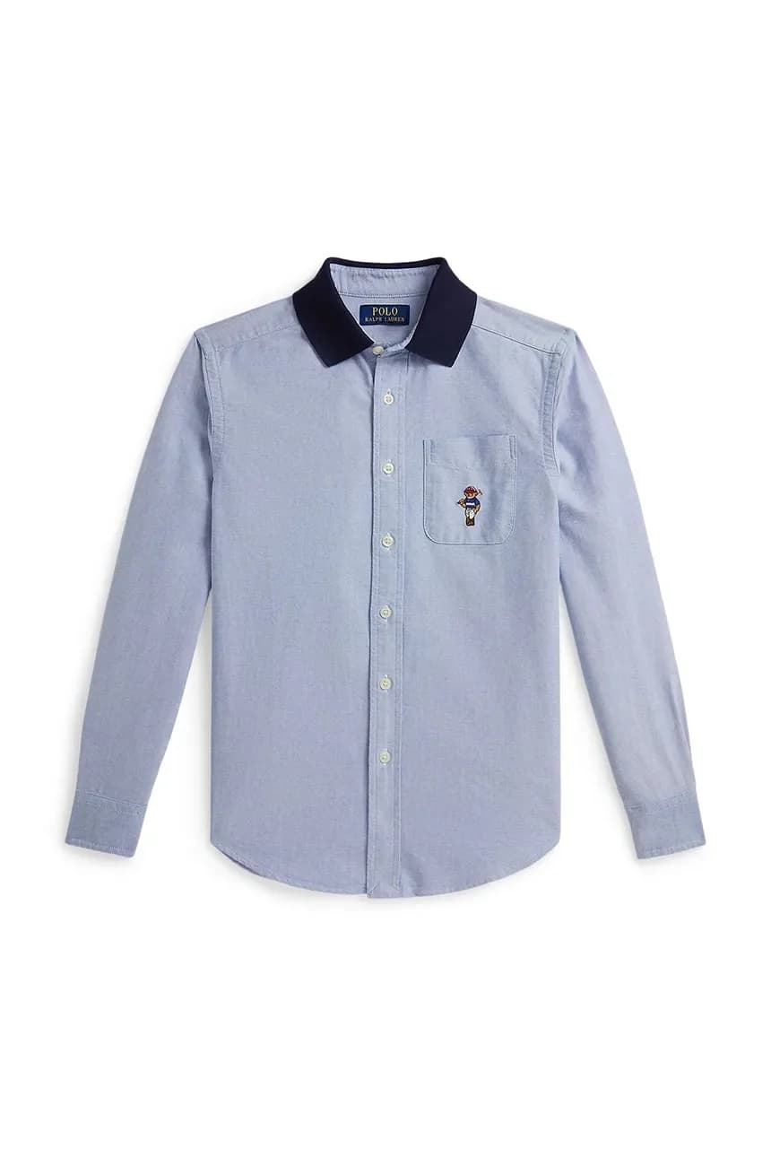 Детская хлопковая рубашка