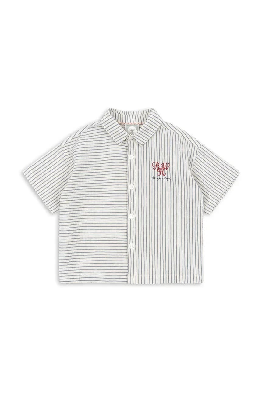 Детская хлопковая рубашка RHW X KS DUO SHIRT GOTS - фото 2